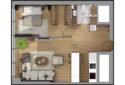 Onaltı Dokuz İstanbul SATILIK DAİRE  1+1 92m2